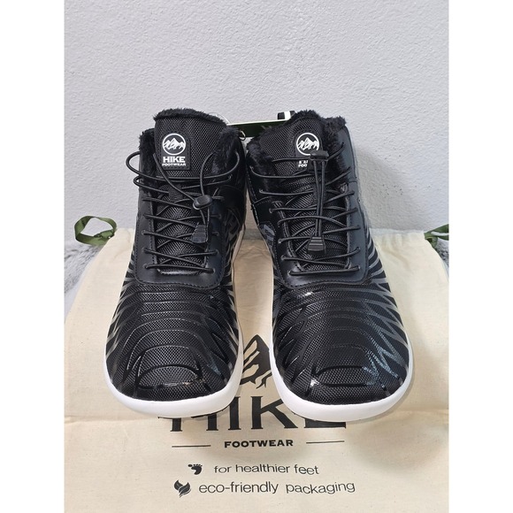 NWT Hike Footwear Lorax Winter Barefoot Boots Black Faux Lined EU 43 SZ 10‎ main image 7